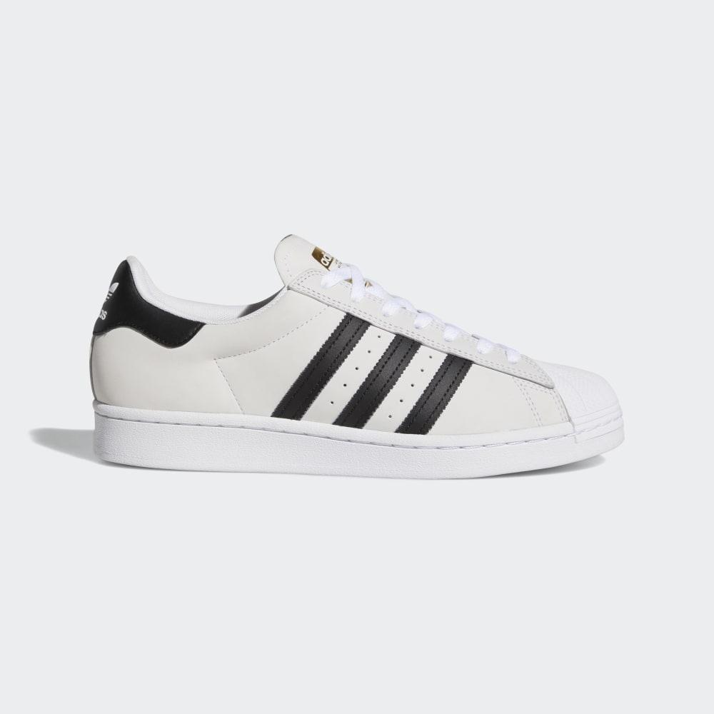 Adidas Men's Superstar Shell Toe Originals Shoes White/Black/Gold Metal Ireland FV0322